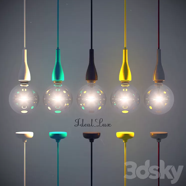 Ideal Lux MINIMAL SP1 3D Model