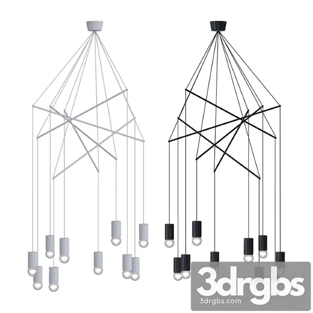 Ideal lux pop sp10 hanging 3D Model Download