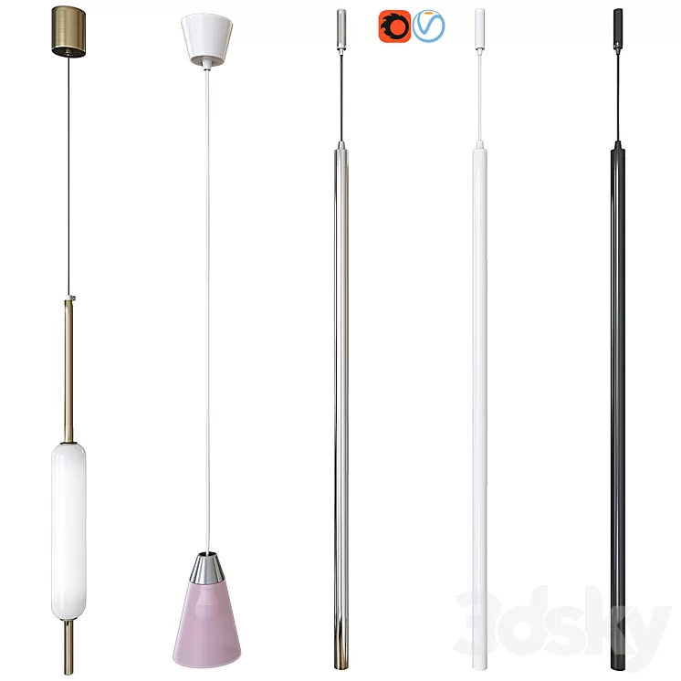 Ideal Lux ULTRATHIN. IKEA REST. ASORA ONE 3D Model