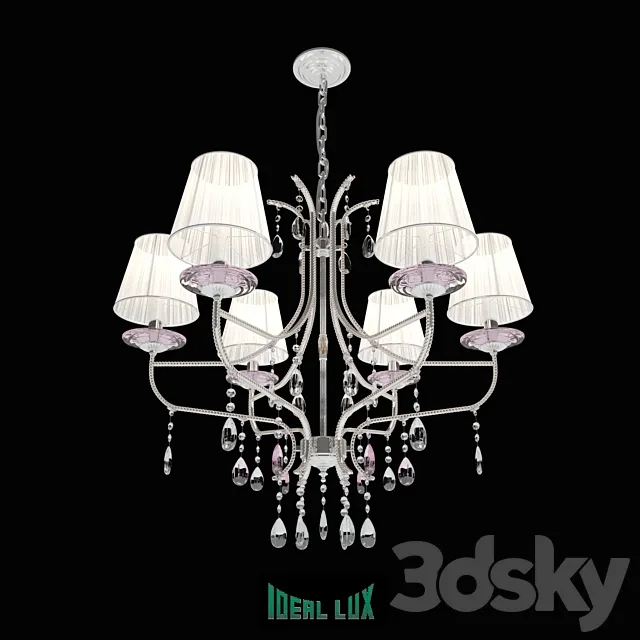 Ideal Lux Violette SP6 3DModel