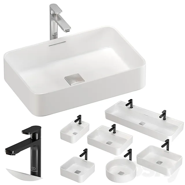 IDEAL STANDARD STRADA II washbasin set 01 3D Model