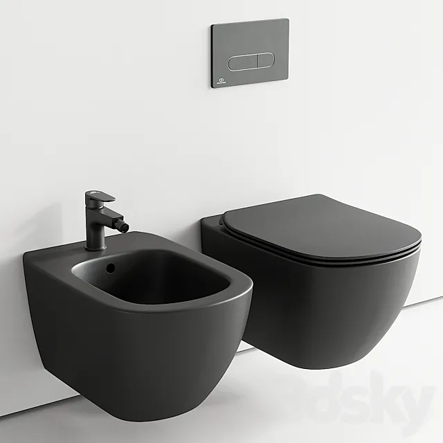 Ideal Standard Tesi Wall-Hang WC art. T3546V3 art. T3552V3 3DModel