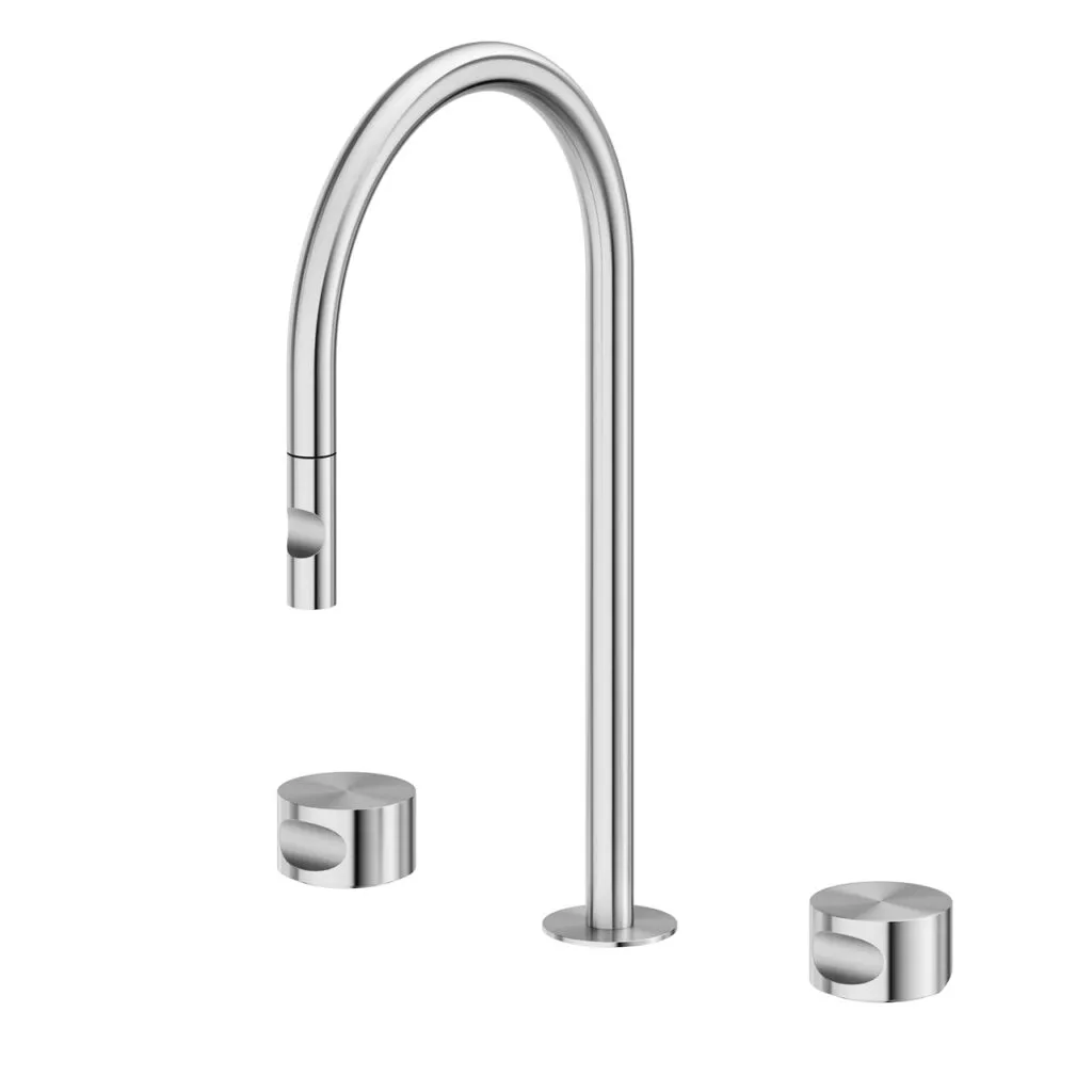 Idealaqua Inox Mixer 563 Tap by Quadrodesign