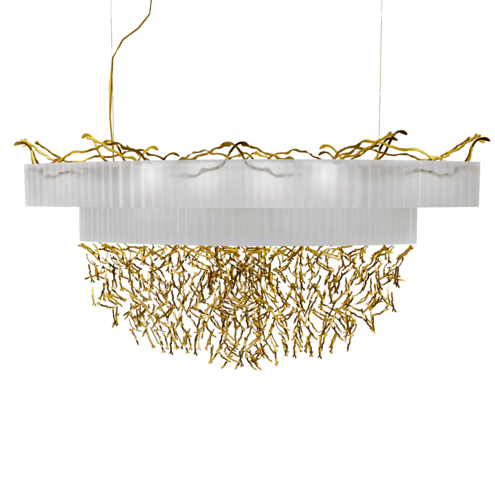 IDL Italian Design Lighting - Chandelier Groovy 463/12 3D Model
