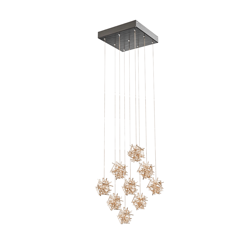 IDL Italian Design Lighting - Chandelier Stardust Suspension 610/9 3D Model