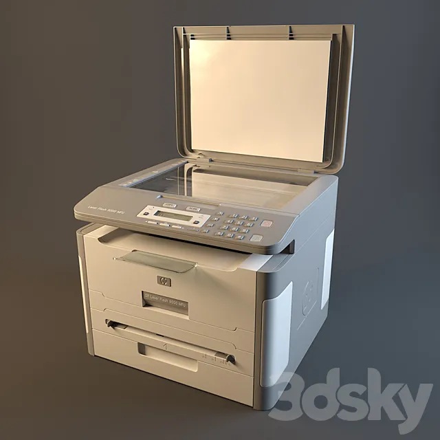 IFIS DP Laser Flash 9000 MFU 3D Model