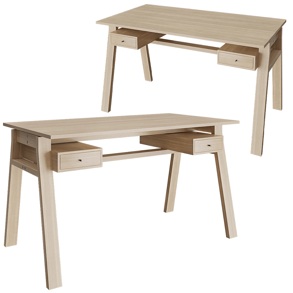 IFT - Secretary desk Scriba 3D Model