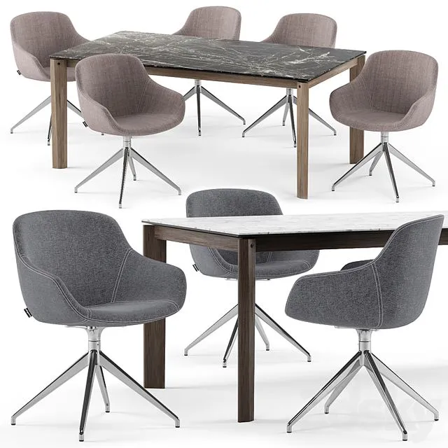 Igloo Chair and Alpha Table Calligaris Free Download
