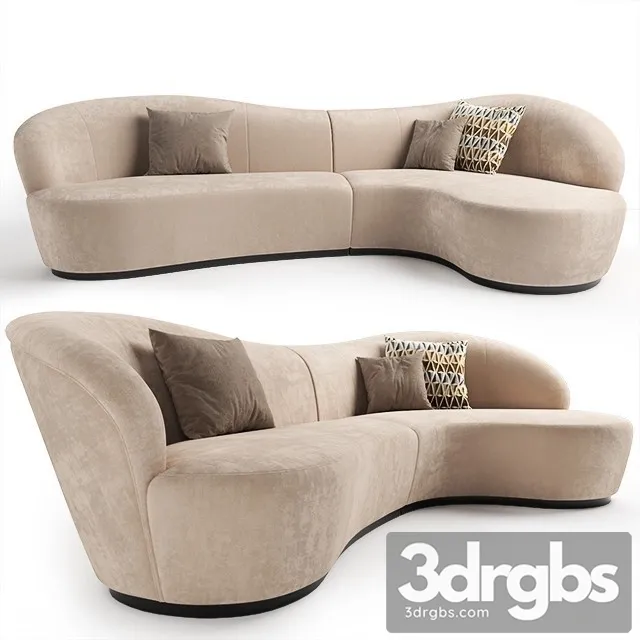 Ignacio Modular Sofa 3D Model Free