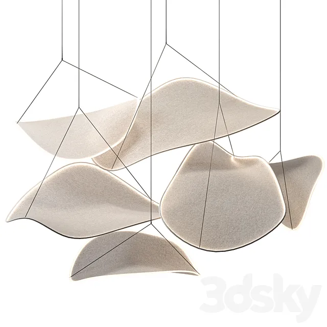 IIII.09 Suspension Lights 3D Model