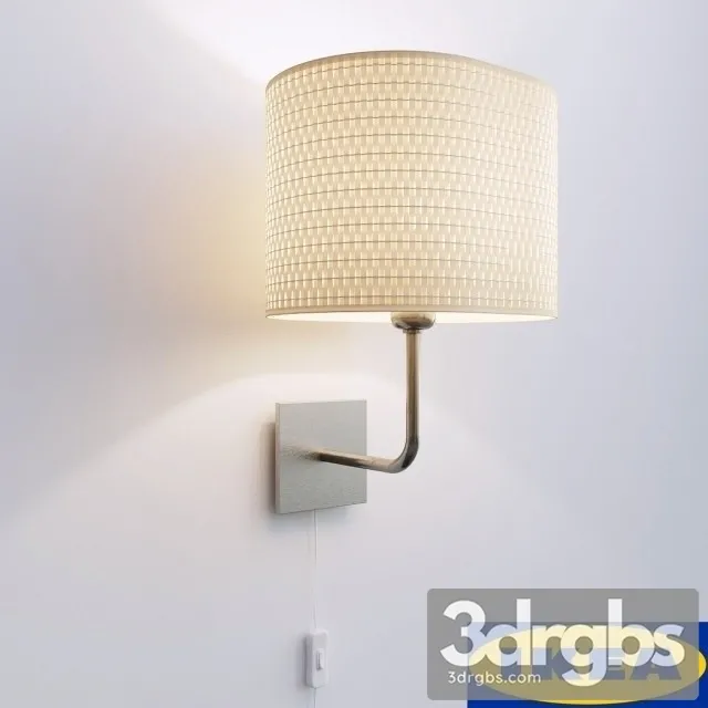 Ikea Alang Wall Light 3D Model Download