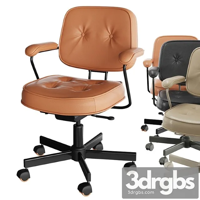 Ikea Alefell Alefjall Rabochii Stul 3D Model Free