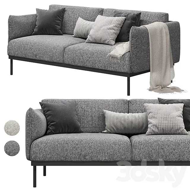 IKEA ÄPPLARYD EPPLARYD 2-seat sofa Leide 3DModel