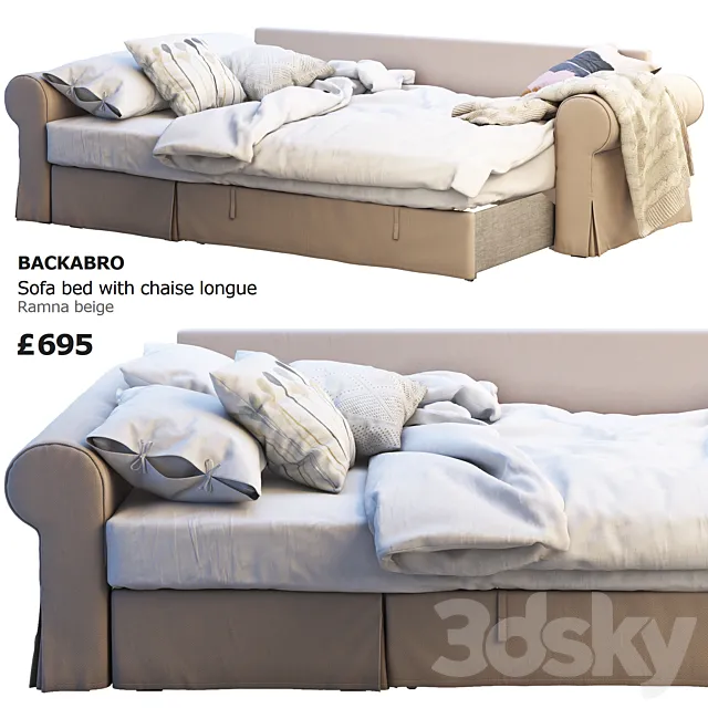 Ikea Backabro 3 3D Model