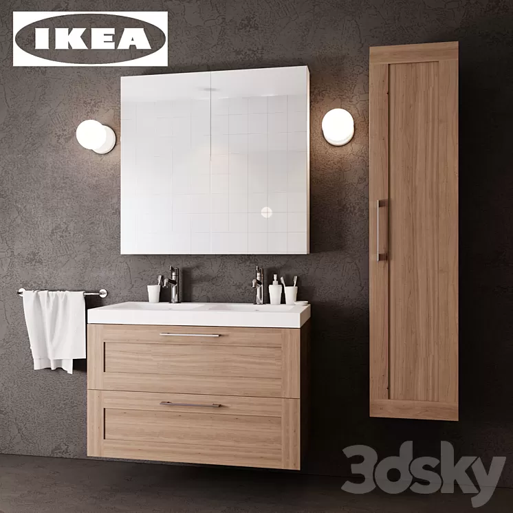 Ikea bathroom furniture set