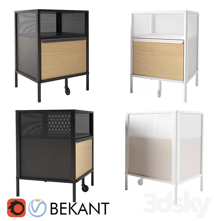 IKEA Bekant 3D Model