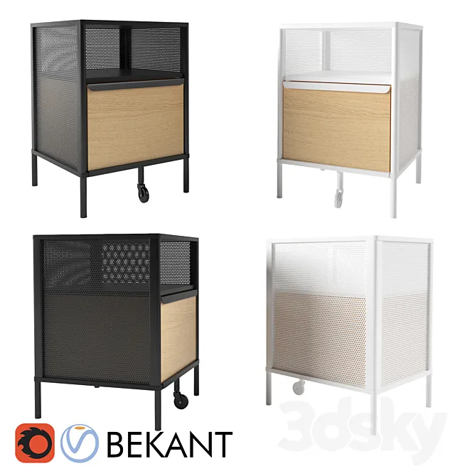 IKEA Bekant 3DModel