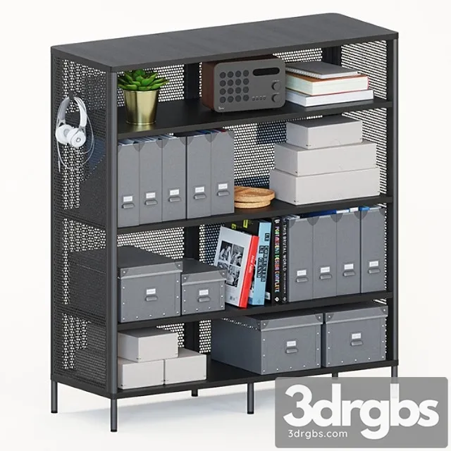 Ikea bekant workplace part 2 2 3D Model Free