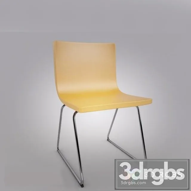 Ikea Bernhard Chair Chorme Plated 3D Model Free
