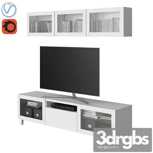 Ikea besta 01 2 3D Model Free