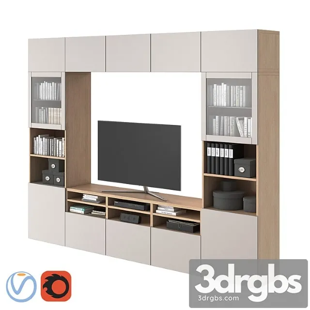 Ikea besta 04 3D Model Free