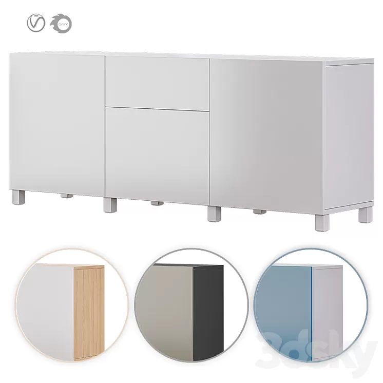 IKEA BESTA BESTO 2 3D Model