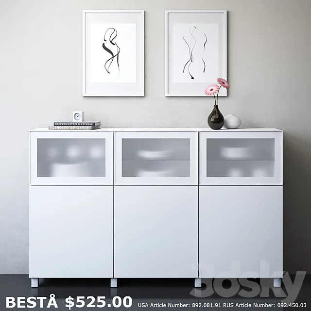 IKEA BESTA Storage 3DModel