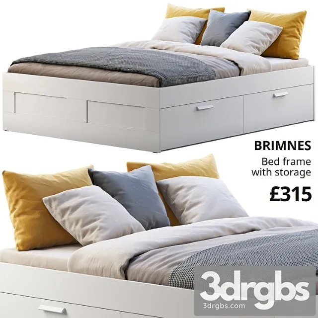 Ikea Brimnes 5 3D Model Free