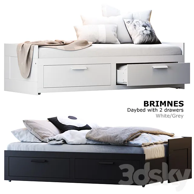 Ikea Brimnes Daybed 3D Model