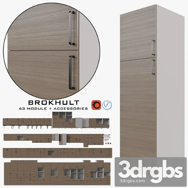 Ikea brokhult 3D Model Free