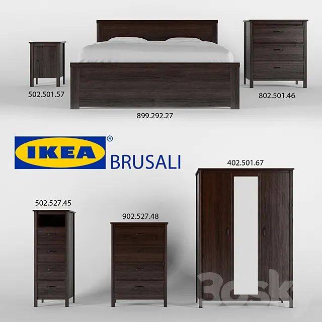 IKEA Brusali 3DModel