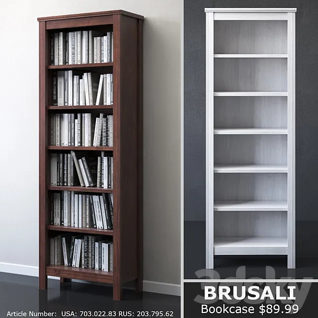IKEA BRUSALI Bookcase 3DModel