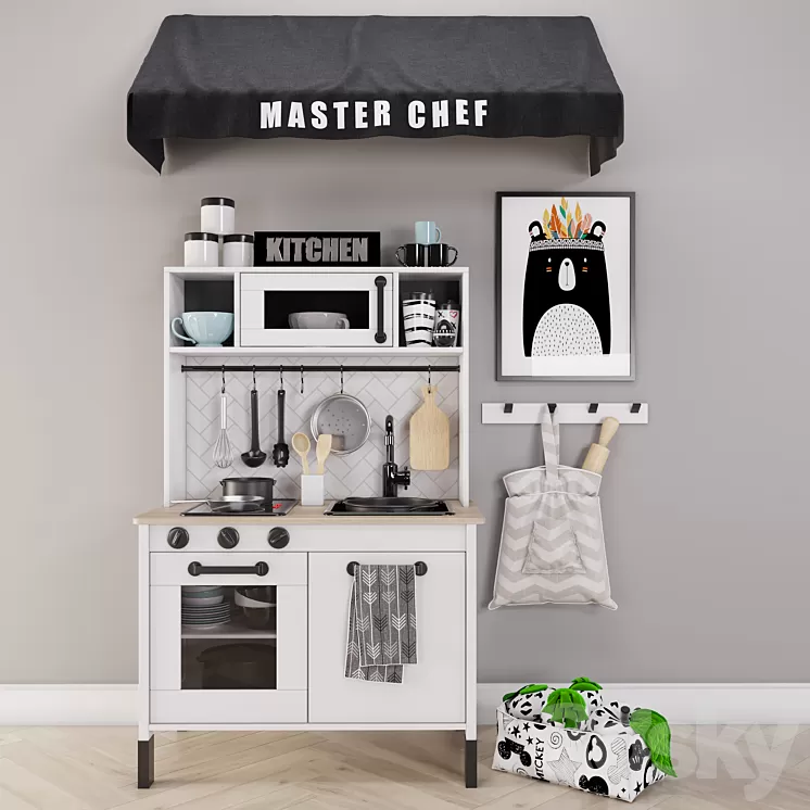 IKEA children's kitchen 3D Model