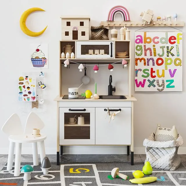 ikea Children's kitchen DUKTIG DUKTIG 3D Model