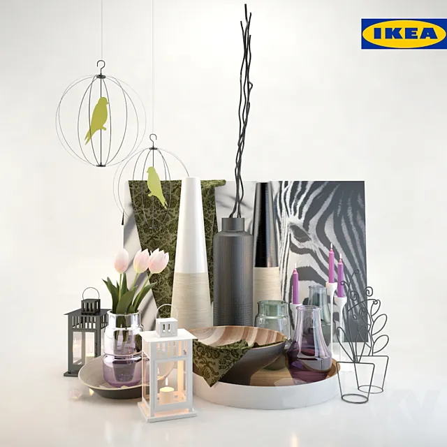 IKEA DECOR 3D Model