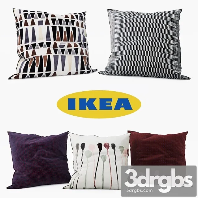 Ikea - decorative set 6 3D Model Free