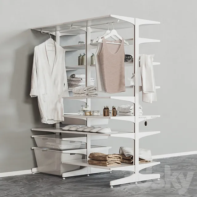 IKEA desk ikea BOAXEL ????????7 _ Bathroom accessories 3DModel