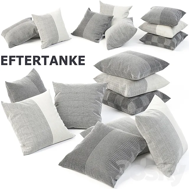 IKEA EFTERTANKE SET 3D Model