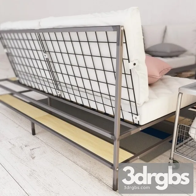 Ikea Ekebol Divan 3D Model Free