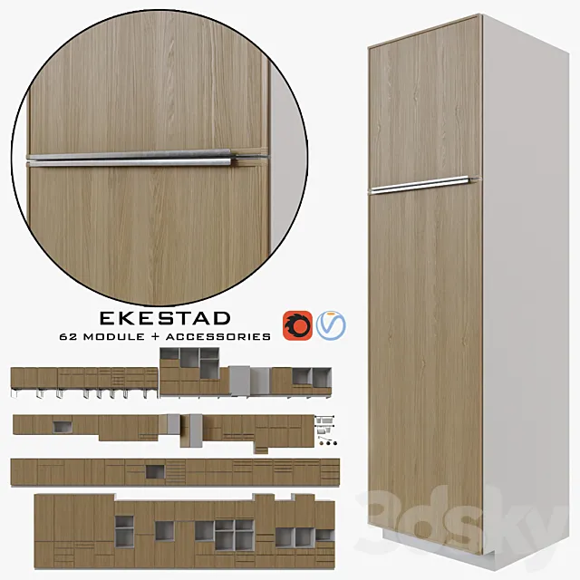 IKEA EKESTAD 3DModel