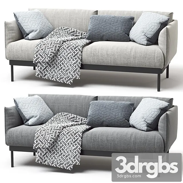 Ikea Epplarud Sofa Ikea Applaryd Sofa 3D Model Free