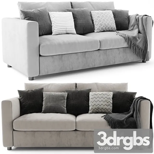 Ikea Finnala 2 Seat Sofa 1 3D Model Free