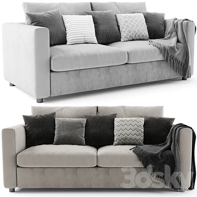 Ikea Finnala 2 Seat Sofa 3D Model