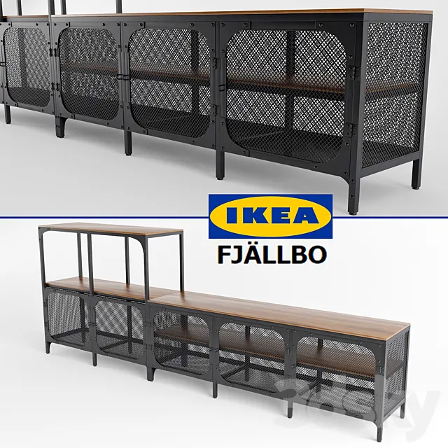 ikea FJALLBO 3D Model