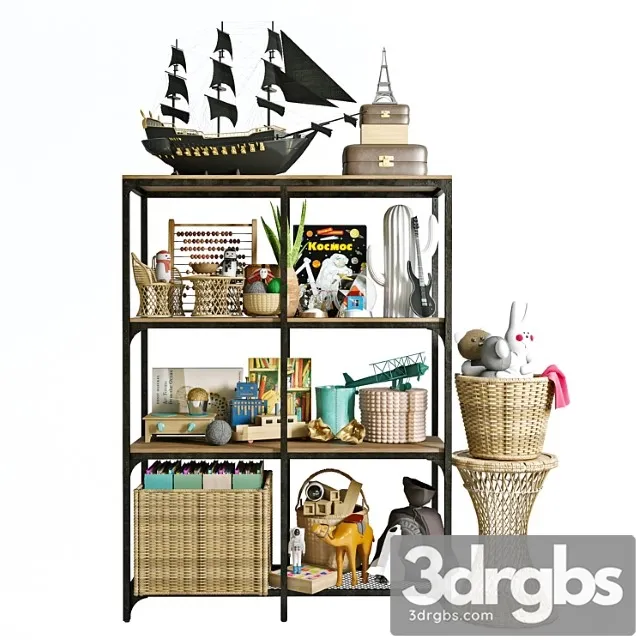 Ikea Fjellbo 3D Model Download