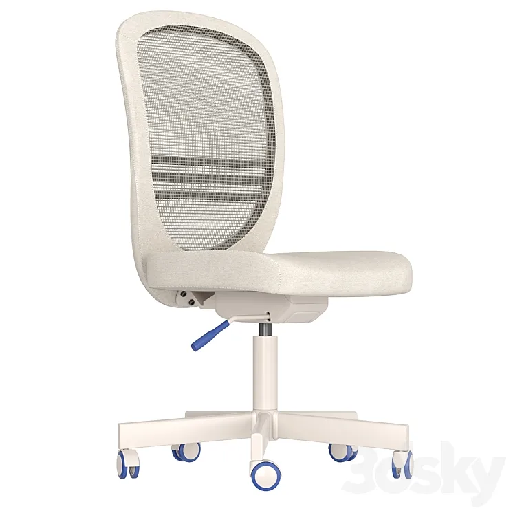 IKEA FLINTAN Office Chair 3D Model Free