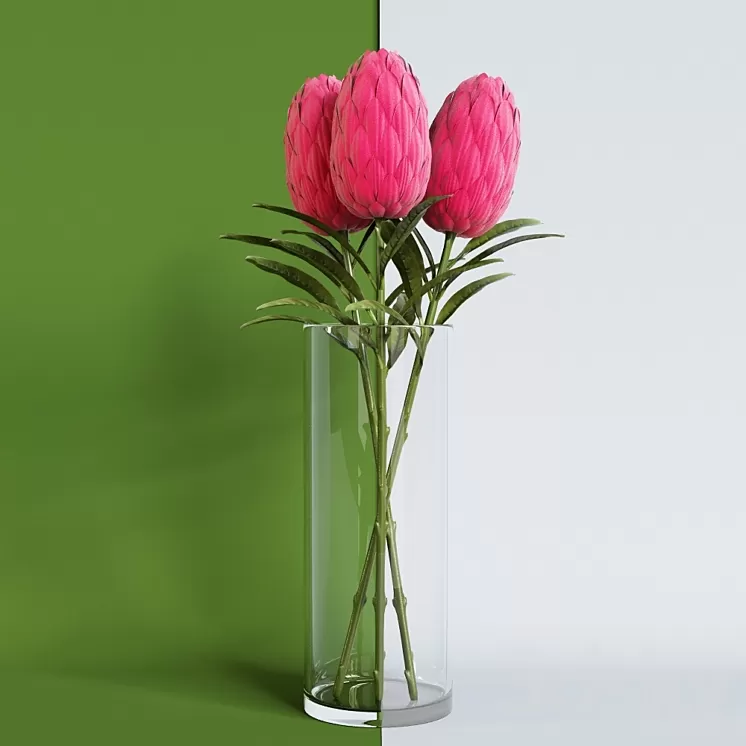 IKEA flower artificial SMIKKA 3D Model