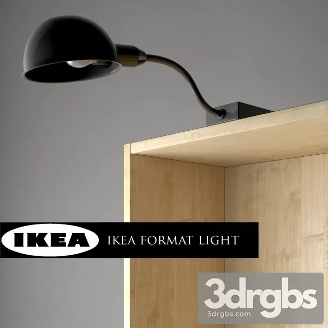 Ikea Format Light 3D Model Free