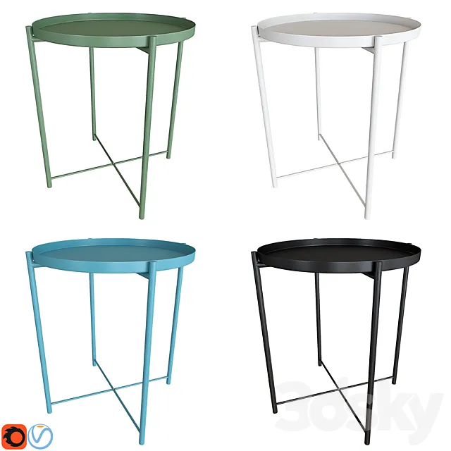 IKEA GLADOM 3D Model