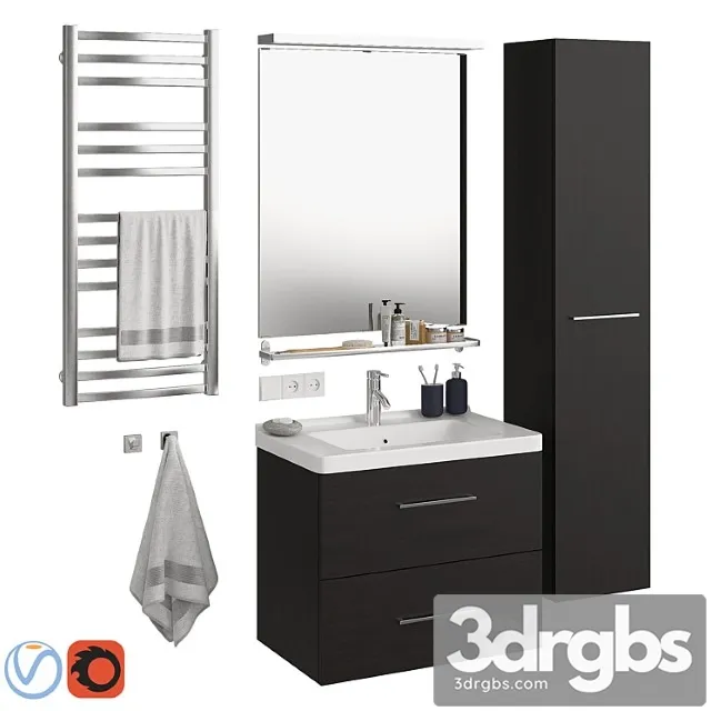 Ikea Godmorgon Set 1 3D Model Free